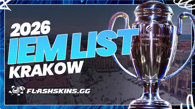 The team list for IEM Kraków 2026 is here!