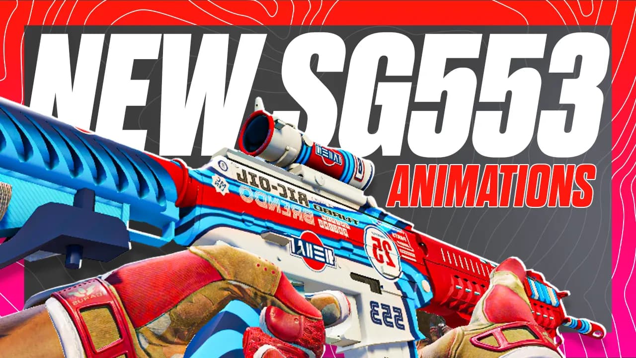 Poprawiona animacja SG553 - jeszcze jedna aktualizacja CS2 przed majorem!